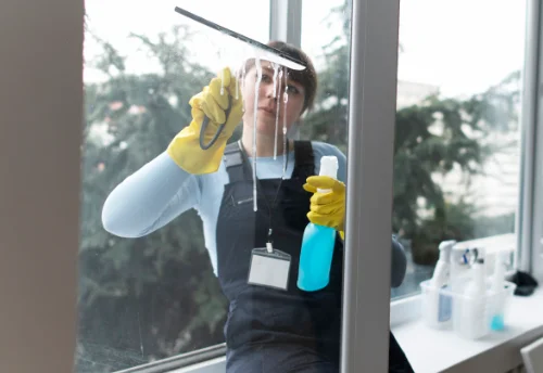 Nettoyage de vitres intérieures et extérieures à Saint-Bénigne